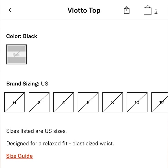 NWT! Veronica Beard Viotto Top Sz 2 - Picture 7 of 9